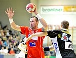24.11.2011, Krems, Handball, Handball Liga Austria, HLA, UHK Krems, Fivers WAT Margareten, <br>LAZAREVIC Uros, ZIURA Vytautas<br><br><br>Copyright DIENER / Zierlinger Karl<br>Marktgasse 3-7 / 4 / 5 / 21<br>A-1090 Wien<br>Telefax +43 1 955 32 35<br>Mobil +43 676 629 98 51<br>BA-CA<br>Bank Nr. 12000<br>Account Nr. 00712 223 783<br>e-mail: agentur@diener.at<br>Datenbank: www.diener.at