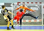 24.11.2011, Krems, Handball, Handball Liga Austria, HLA, UHK Krems, Fivers WAT Margareten, <br>FUGER Martin, SCHOPF Tobias, BILYK Sergiy<br><br><br>Copyright DIENER / Zierlinger Karl<br>Marktgasse 3-7 / 4 / 5 / 21<br>A-1090 Wien<br>Telefax +43 1 955 32 35<br>Mobil +43 676 629 98 51<br>BA-CA<br>Bank Nr. 12000<br>Account Nr. 00712 223 783<br>e-mail: agentur@diener.at<br>Datenbank: www.diener.at