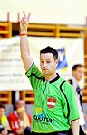 24.11.2011, Krems, Handball, Handball Liga Austria, HLA, UHK Krems, Fivers WAT Margareten, <br>STAUDINGER Florian<br><br><br>Copyright DIENER / Zierlinger Karl<br>Marktgasse 3-7 / 4 / 5 / 21<br>A-1090 Wien<br>Telefax +43 1 955 32 35<br>Mobil +43 676 629 98 51<br>BA-CA<br>Bank Nr. 12000<br>Account Nr. 00712 223 783<br>e-mail: agentur@diener.at<br>Datenbank: www.diener.at