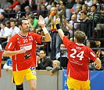 29.10.2011<br>UHK Krems - HC Linz/32:23 (15:11)<br>LAZAREVIC Uros, VISY Norbert<br>