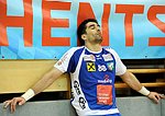 08.10.2011;  Krems;  Handball;  HLA;  UHK Krems - HIT Tirol;<br>PEROVIC Draguljub<br><br>Copyright DIENER / Zierlinger Karl<br>Marktgasse 3-7 / 4 / 5 / 21<br>A-1090 Wien<br>Telefax +43 1 955 32 35<br>Mobil +43 676 629 98 51<br>BA-CA<br>Bank Nr. 12000<br>Account Nr. 00712 223 783<br>e-mail: agentur@diener.at<br>Datenbank: www.diener.at