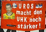 22.10.2011<br>UHK Krems - HSG Brnbach/Kflach/34:31 (18:16)<br>Transparent LAZAREVIC Uros<br>