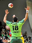 30.12.2011, Krems, Handball, Handball Liga Austria, HLA, UHK Krems, SG Westwien<br>LAZAREVIC Uros, RIEGLER Sebastian<br><br><br>Copyright DIENER / Zierlinger Karl<br>Marktgasse 3-7 / 4 / 5 / 21<br>A-1090 Wien<br>Telefax +43 1 955 32 35<br>Mobil +43 676 629 98 51<br>BA-CA<br>Bank Nr. 12000<br>Account Nr. 00712 223 783<br>e-mail: agentur@diener.at<br>Datenbank: www.diener.at