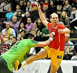 30.12.2011, Krems, Handball, Handball Liga Austria, HLA, UHK Krems, SG Westwien<br>RIEGLER Sebastian, SCHMOELZ Johann<br><br><br>Copyright DIENER / Zierlinger Karl<br>Marktgasse 3-7 / 4 / 5 / 21<br>A-1090 Wien<br>Telefax +43 1 955 32 35<br>Mobil +43 676 629 98 51<br>BA-CA<br>Bank Nr. 12000<br>Account Nr. 00712 223 783<br>e-mail: agentur@diener.at<br>Datenbank: www.diener.at