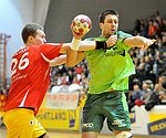 30.12.2011, Krems, Handball, Handball Liga Austria, HLA, UHK Krems, SG Westwien<br>VIZVARY Kristof, STRAZDAS Augustas<br><br><br>Copyright DIENER / Zierlinger Karl<br>Marktgasse 3-7 / 4 / 5 / 21<br>A-1090 Wien<br>Telefax +43 1 955 32 35<br>Mobil +43 676 629 98 51<br>BA-CA<br>Bank Nr. 12000<br>Account Nr. 00712 223 783<br>e-mail: agentur@diener.at<br>Datenbank: www.diener.at