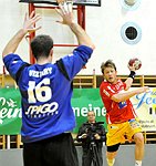 30.12.2011, Krems, Handball, Handball Liga Austria, HLA, UHK Krems, SG Westwien<br>VIZVARY Mario, VISY Norbert<br><br><br>Copyright DIENER / Zierlinger Karl<br>Marktgasse 3-7 / 4 / 5 / 21<br>A-1090 Wien<br>Telefax +43 1 955 32 35<br>Mobil +43 676 629 98 51<br>BA-CA<br>Bank Nr. 12000<br>Account Nr. 00712 223 783<br>e-mail: agentur@diener.at<br>Datenbank: www.diener.at